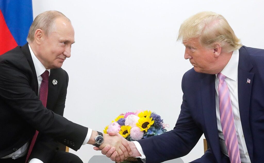 La strana coppia gay: Putin e Trump!